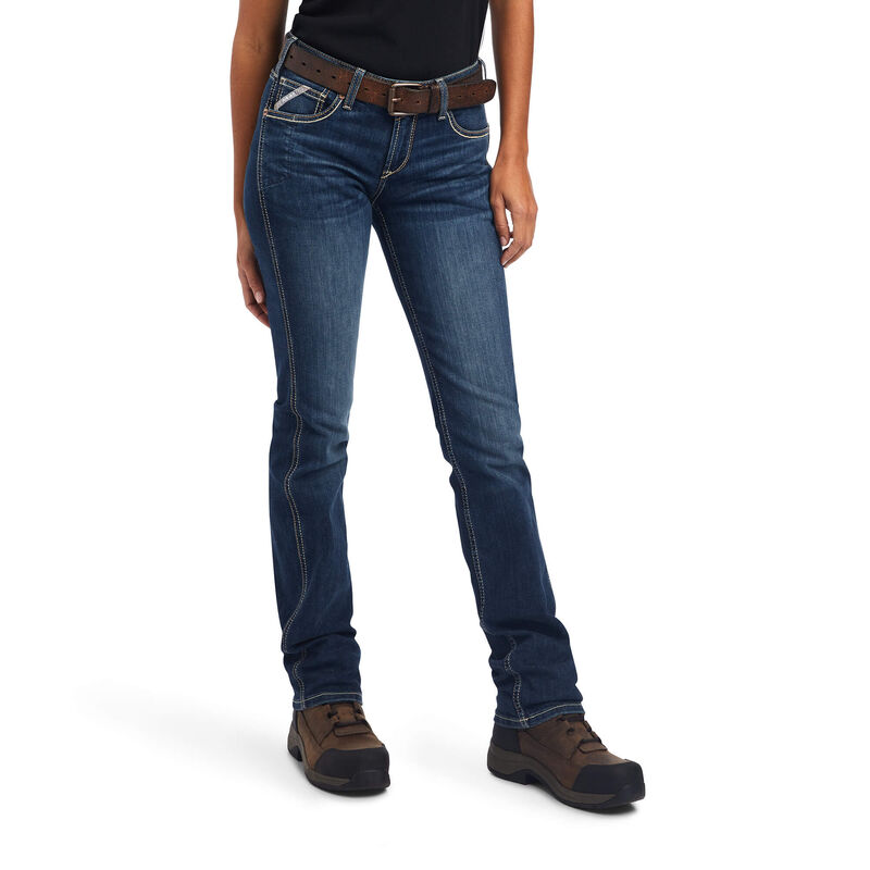 Ariat Jeans Damen - Rebar Riveter Straight Blau ( MSECI-2495 )